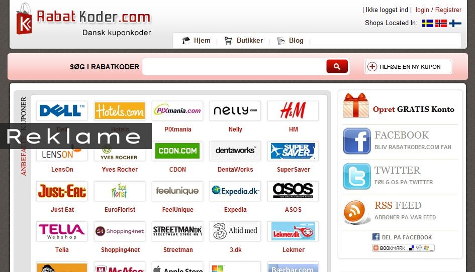 Brug rabatkoder når du shopper - Shopblogger